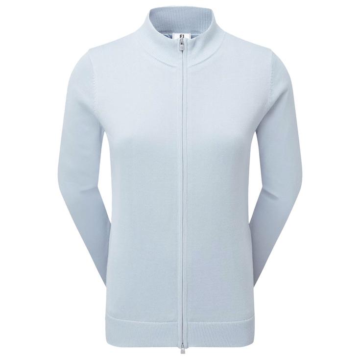 Footjoy Jacke Drirelease Full Zip Lined Sweater Skyway Präsentation