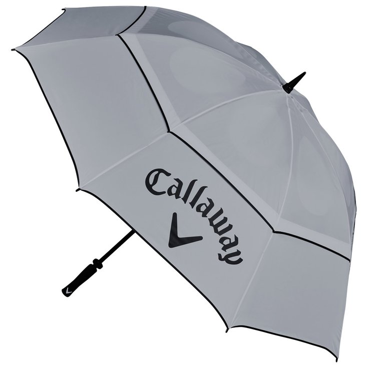 Callaway Golf Regenschirm Shield 64 Umbrella Grey Black Präsentation