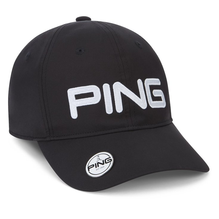 Ping Cap Ping Ball Marker Cap Black Präsentation