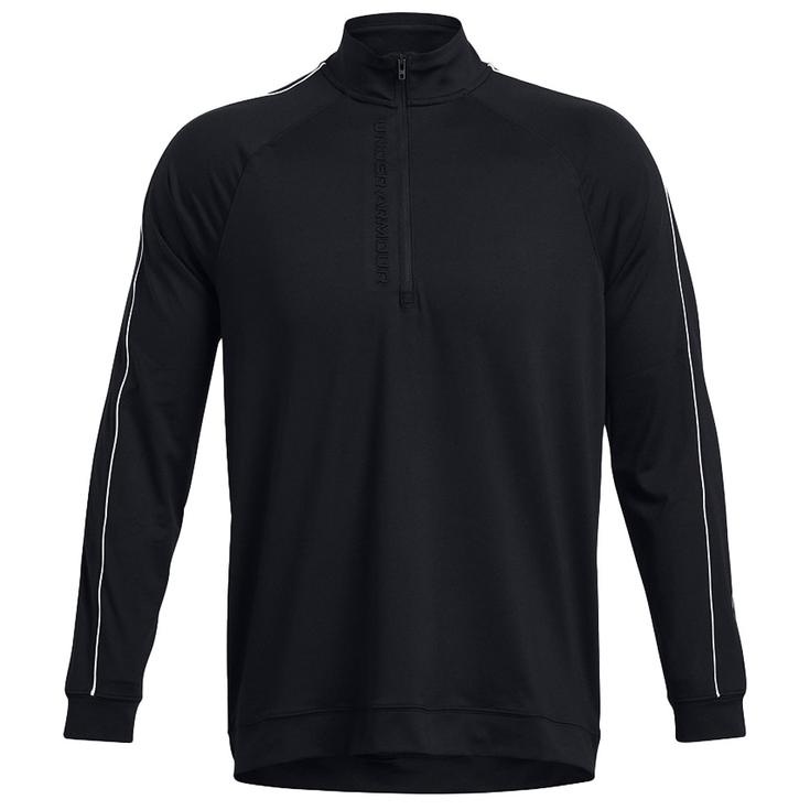 Under Armour Pullover Storm Midlayer Half Zip Black White Präsentation