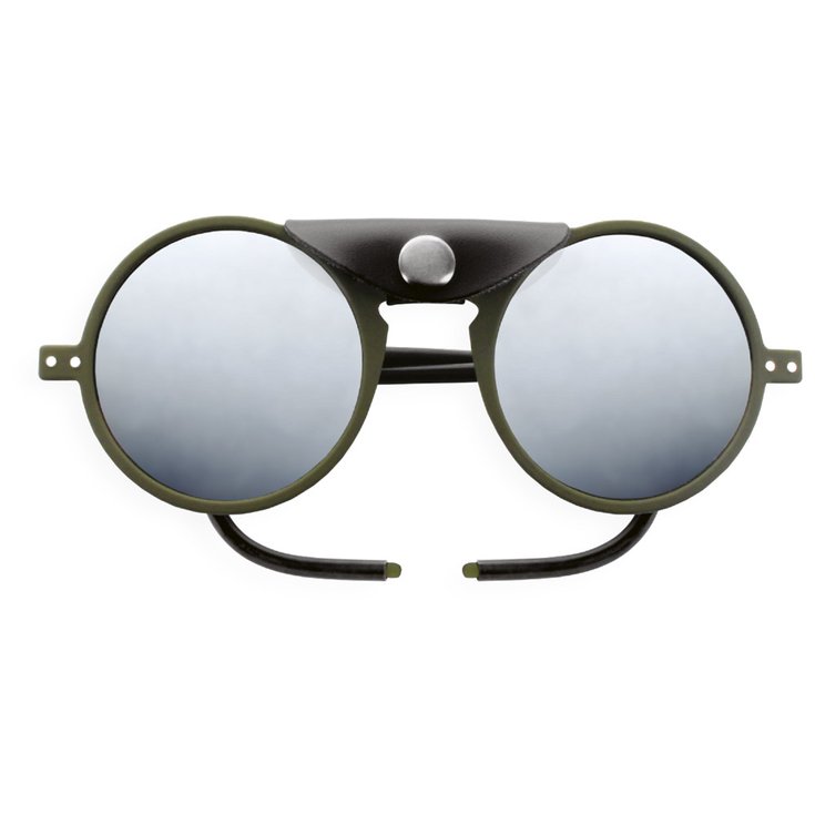 Izipizi Sonnenbrille Sun Glacier Kaki Black Lens Cat 4 Präsentation