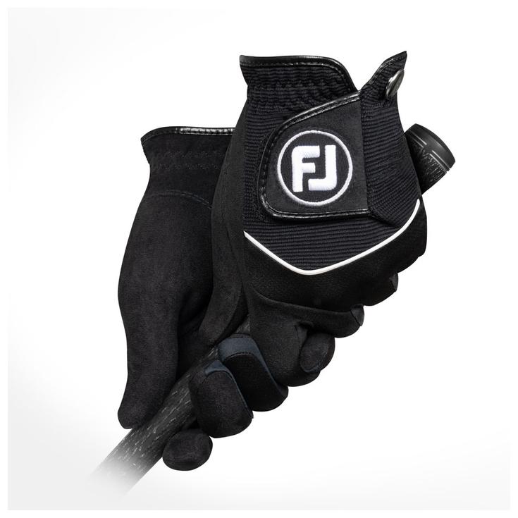 Footjoy Synthetische Regenhandschuhe (einzeln/Paar) Raingrip Pairs Black Präsentation