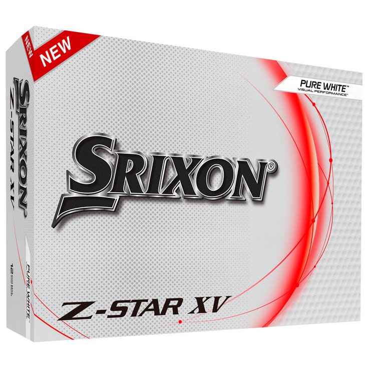 Srixon Neue Golfbälle Z-Star XV Pure White Präsentation