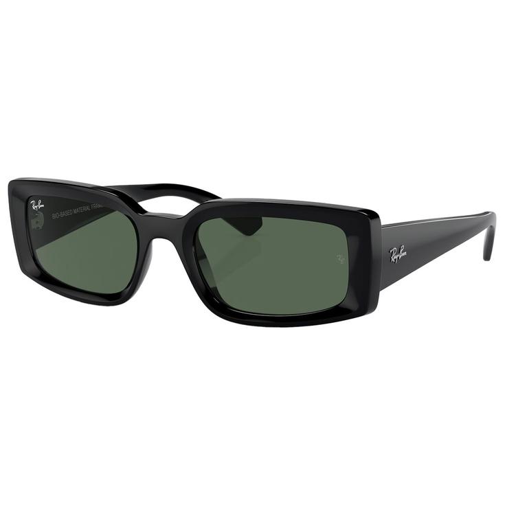 Ray Ban Sonnenbrille RB4395 Kiliane Polished Black Dark Green Präsentation