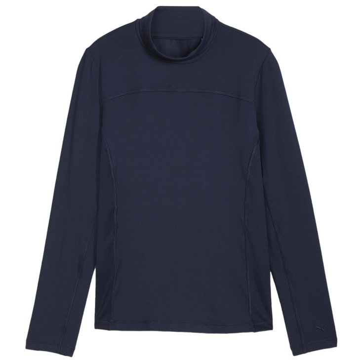 Puma Golf Unterwäsche W Lucy Ls Mockneck Deep Navy Präsentation