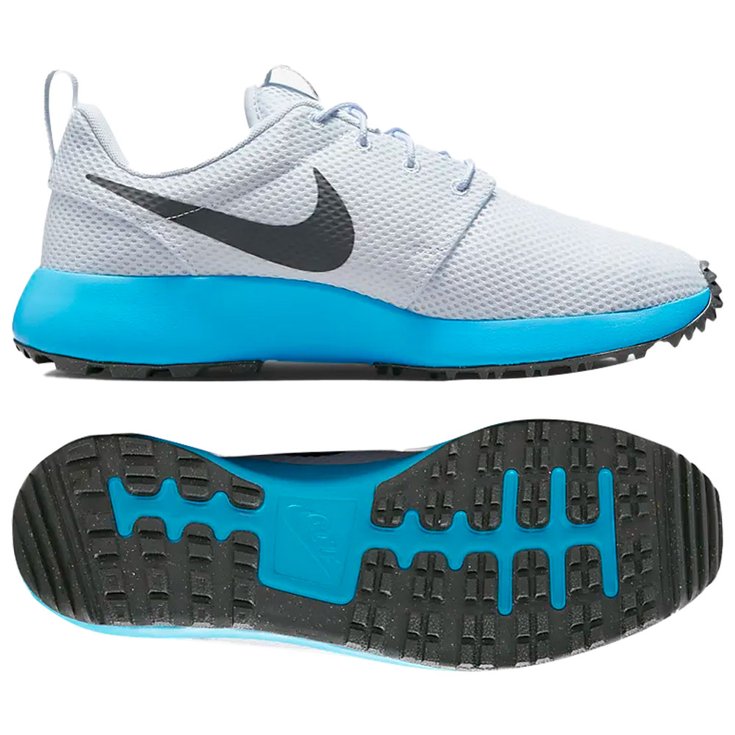 Nike Chaussures sans spikes Roshe 2 G Next Nature Football Grey Iron Grey Blue Lightning Présentation
