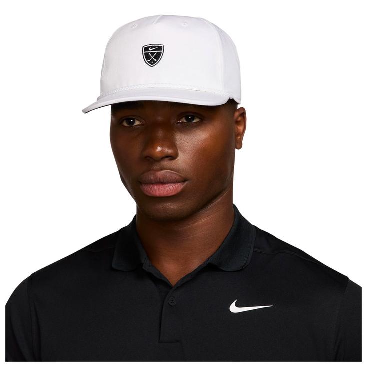Nike Cap Pro Unstructured Par Golf White Anthracite Präsentation