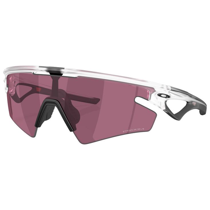 Oakley Sonnenbrille Sphaera Slash Matte Clear Prizm Road Black Präsentation