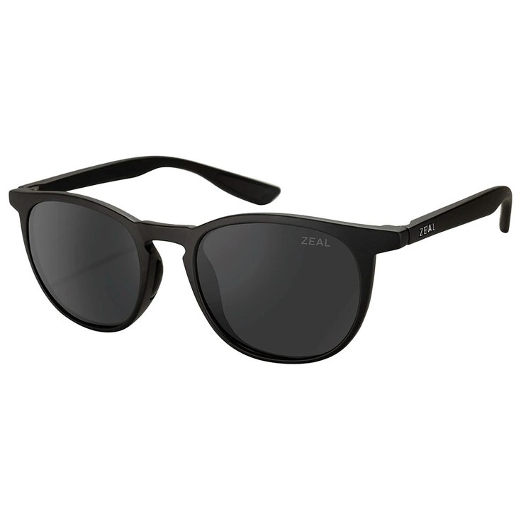 Zeal Sonnenbrille Juno Matte Black Ellume Polarized Dark Grey Präsentation