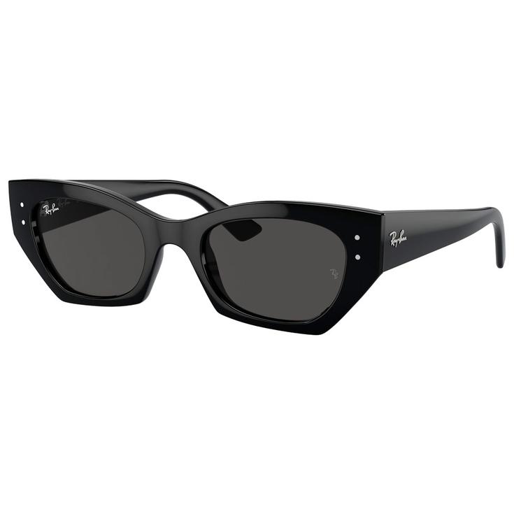 Ray Ban Lunettes de soleil RB4430 Zena Polished Black Dark Grey Présentation