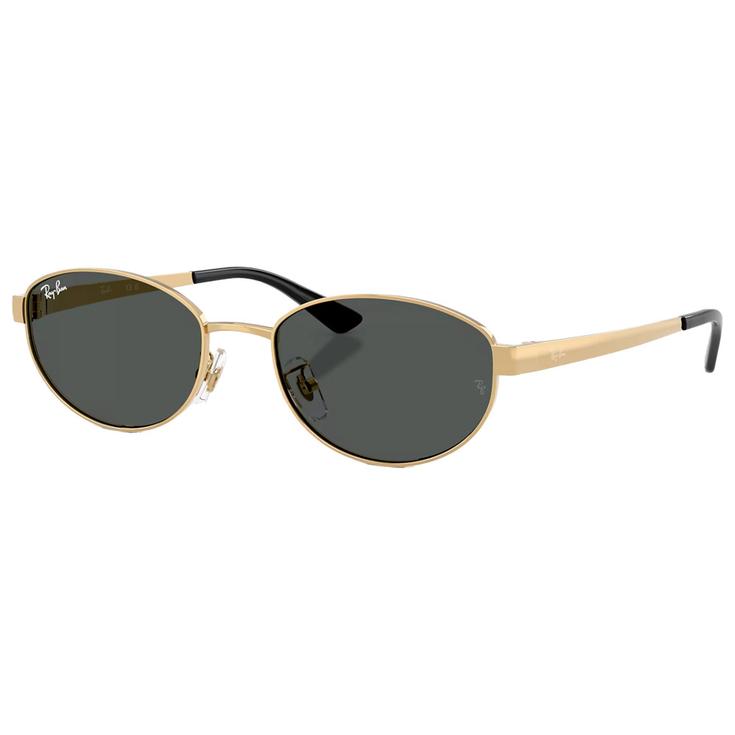 Ray Ban Sonnenbrille RB3774D Polished Gold Dark Grey Präsentation