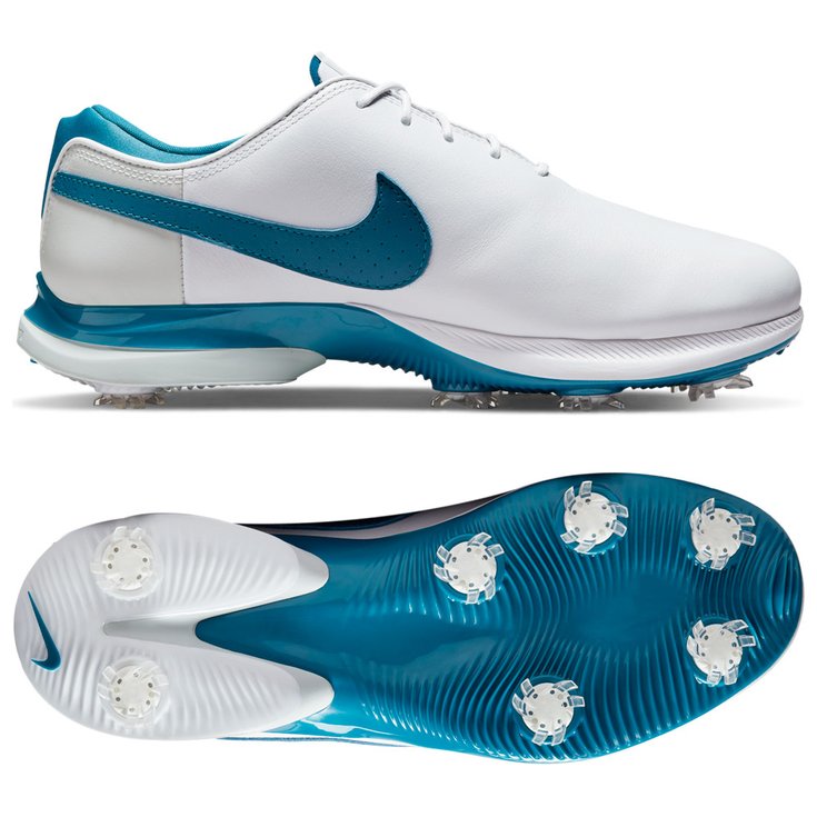 Nike Chaussures avec spikes Air Zoom Victory Tour 2 White Marina Photon Dust Détail golf 1