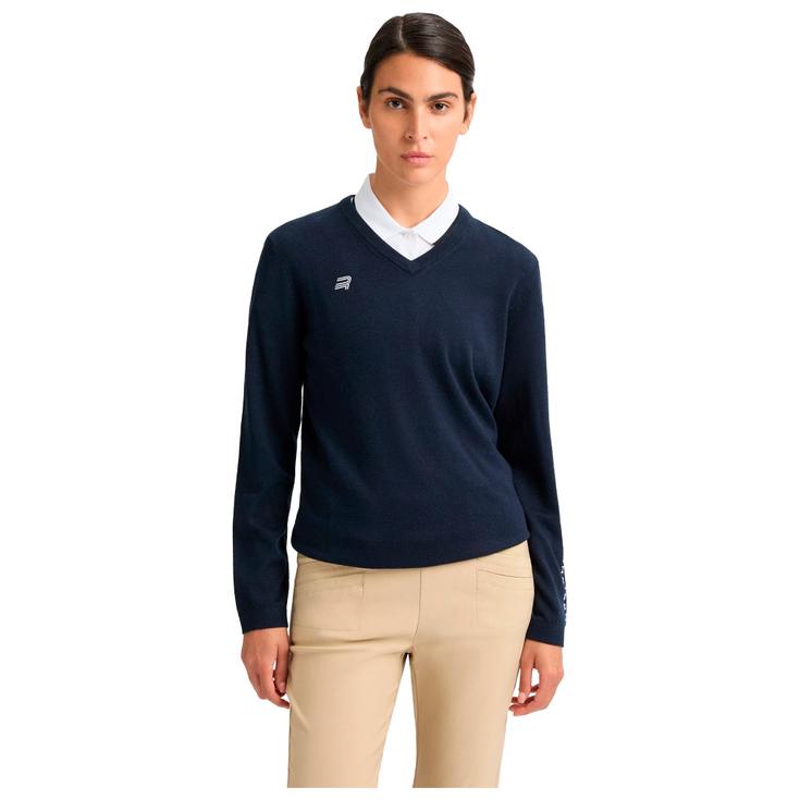 Rohnisch Pullover Adela Knitted Sweater Navy Präsentation Rohnisch Pullover Adela Knitted Sweater Navy Präsentation