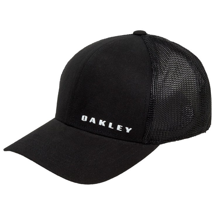 Oakley Cap Bark Trucker Hat Blackout Präsentation
