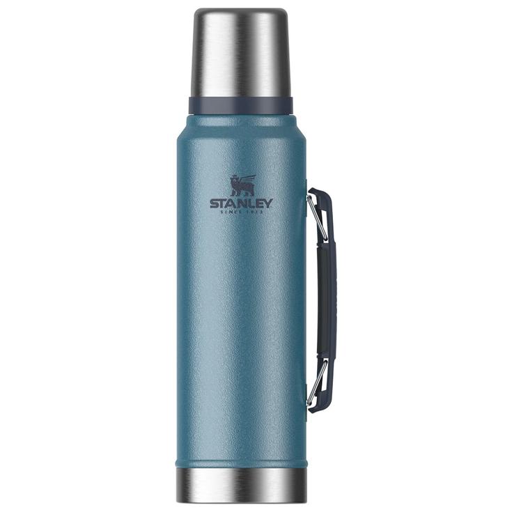 Stanley Trinkflasche The Legendary Classic Bottle 1.0L Hammertone Lake Präsentation