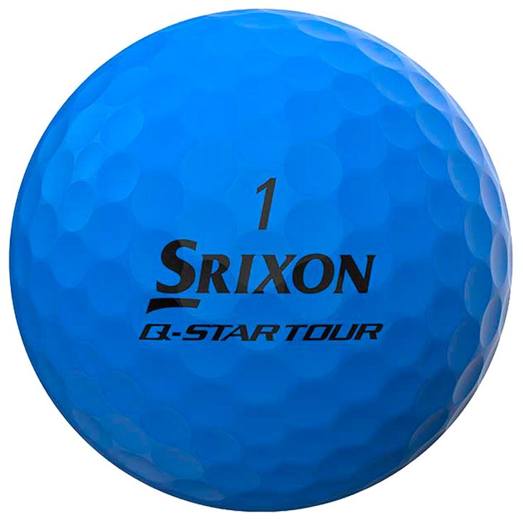 Srixon Q-Star Tour Divide Brite Yellow Blue 
