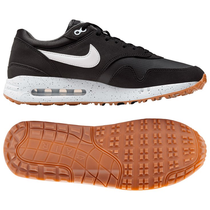 Nike air max 1 black white gum clearance