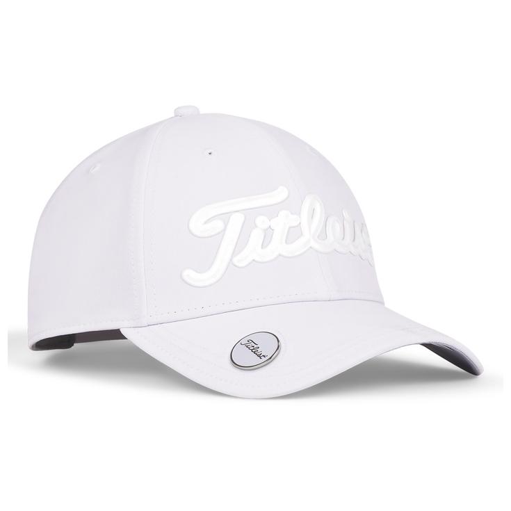 Titleist Cap Players Performance Ball Marker White White Präsentation