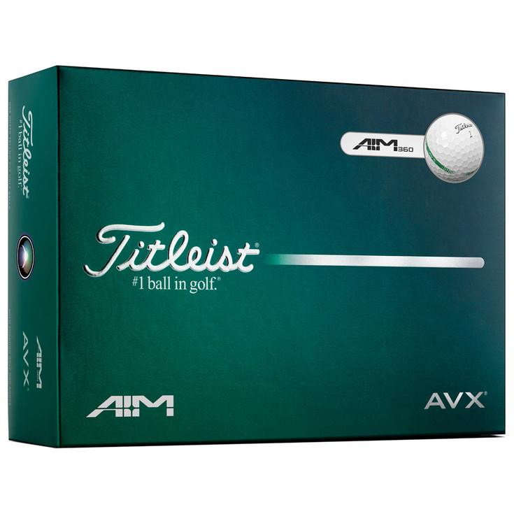 Titleist Balles neuves AVX AIM White Présentation