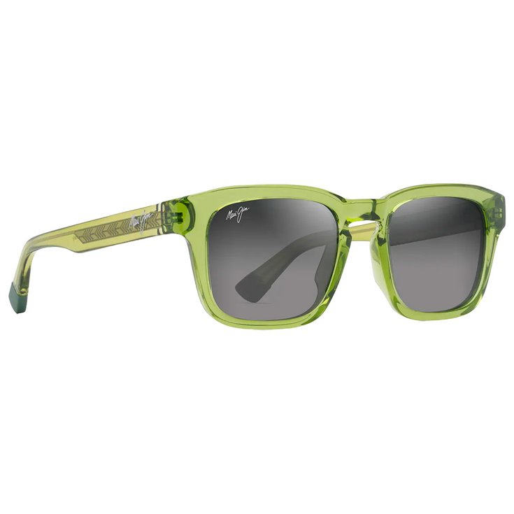 Maui Jim Sonnenbrille Maluhia Vert Gazon Transparent Brillant Neutral Grey Minéral Superthin Präsentation