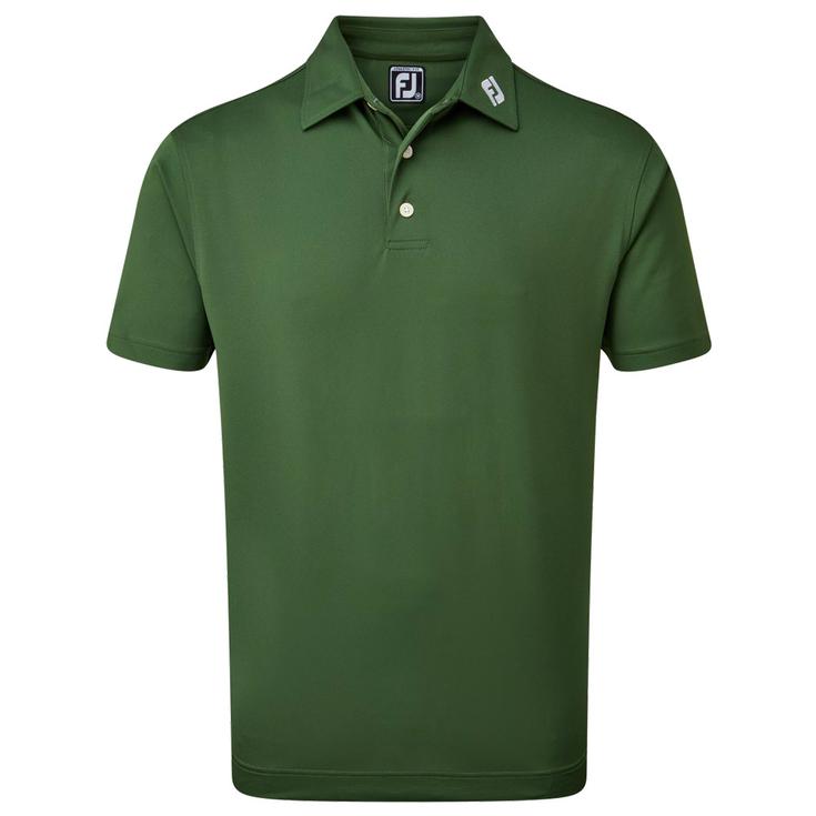 Footjoy Polo Stretch Pique Solid Olive Présentation