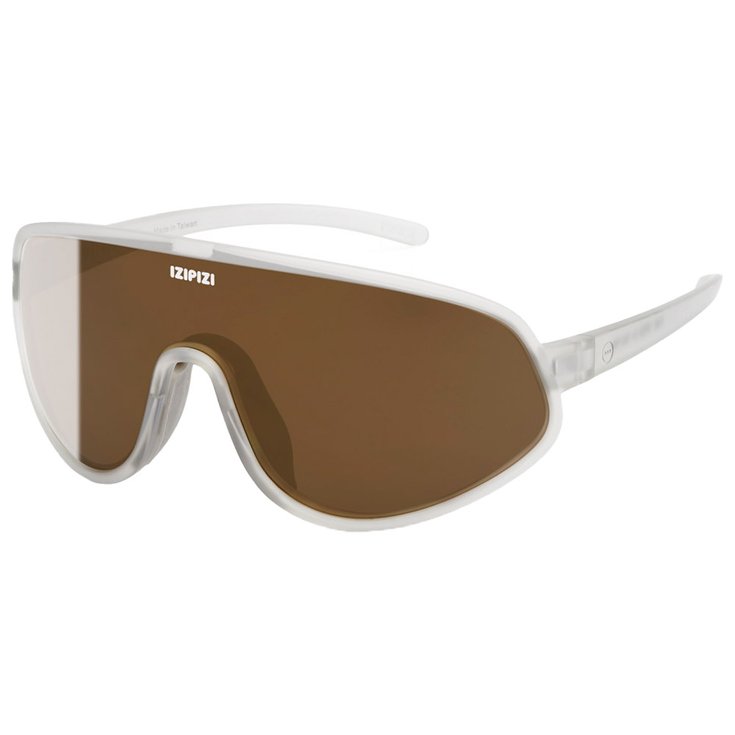 Izipizi Sonnenbrille Speed L Cat.3 Light Grey Crystal Präsentation