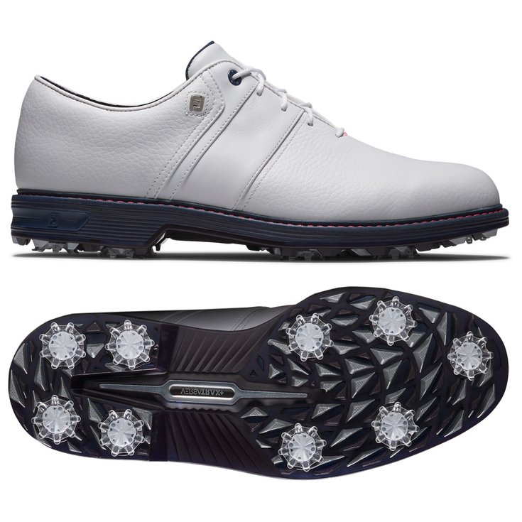 Footjoy Premiere Series The Packard White Navy Pink 