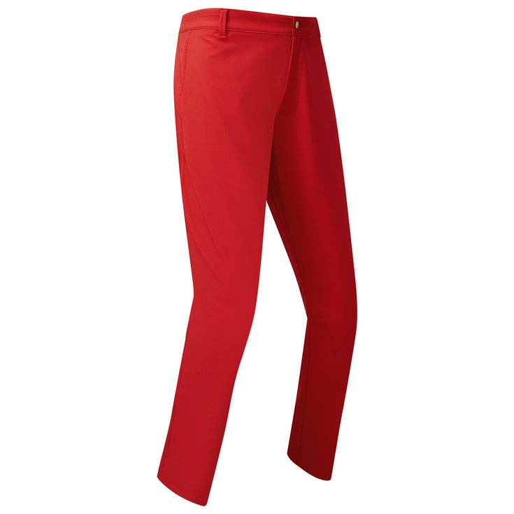 Footjoy Performance Tapered Fit Trouser Red 