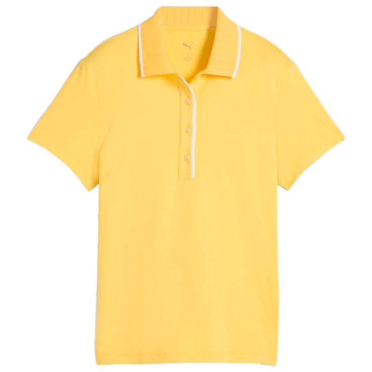 Puma Golf W Cloudspun Bridges Ss Polo Sunny Yellow 