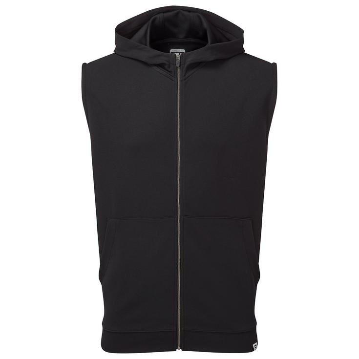 Footjoy Jacke Full-Zip Hoodie Vest Black Präsentation
