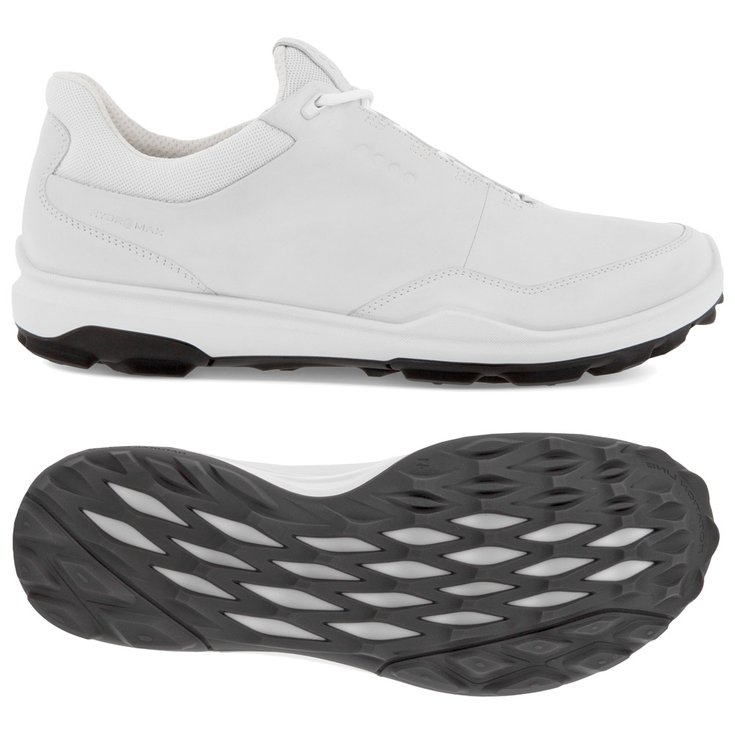 Ecco Schuhe ohne Spikes Biom Hybrid 3 White Präsentation