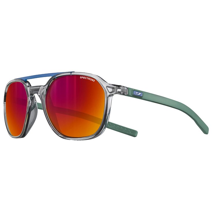 Julbo Sonnenbrille Slack Translucide Brillant Gris Vert Spectron 3 Präsentation