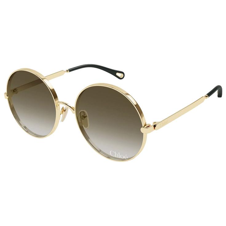Chloé Sonnenbrille CH0321S 006 Gold Präsentation