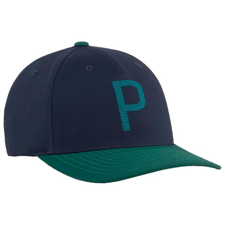 Puma Golf Cap Crafted P Cap Blue Präsentation