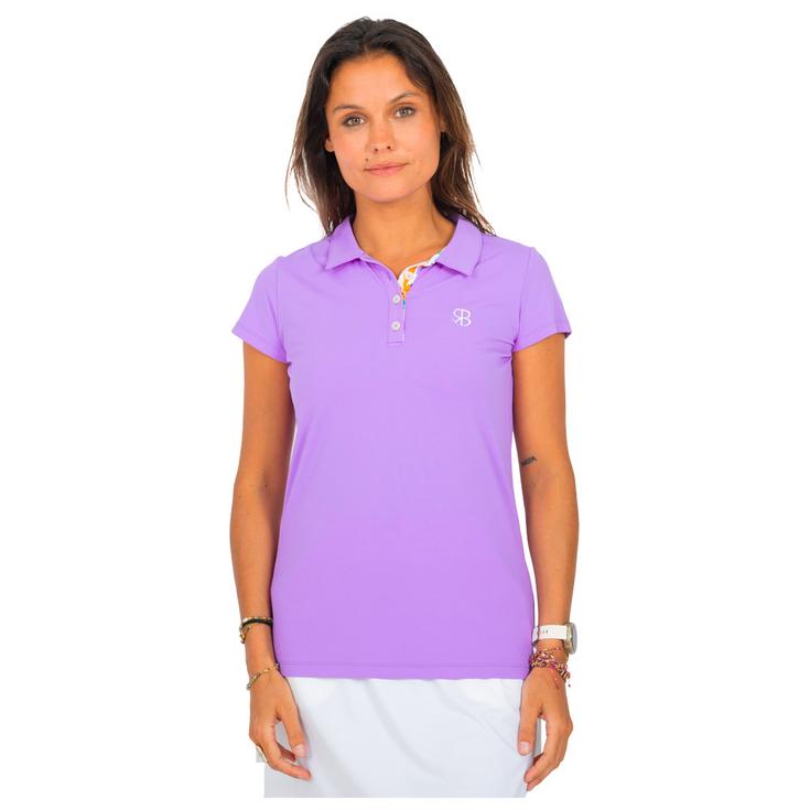 Chiberta Polohemde Melia Mauve Präsentation