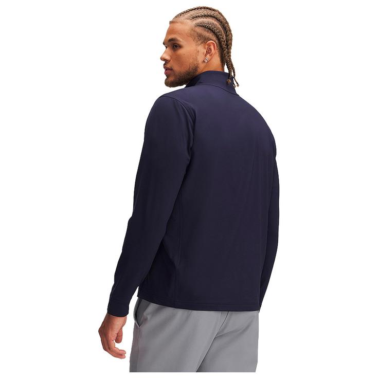 Under Armour Polohemde Drive 1/4 Zip Midnight Navy Rücken
