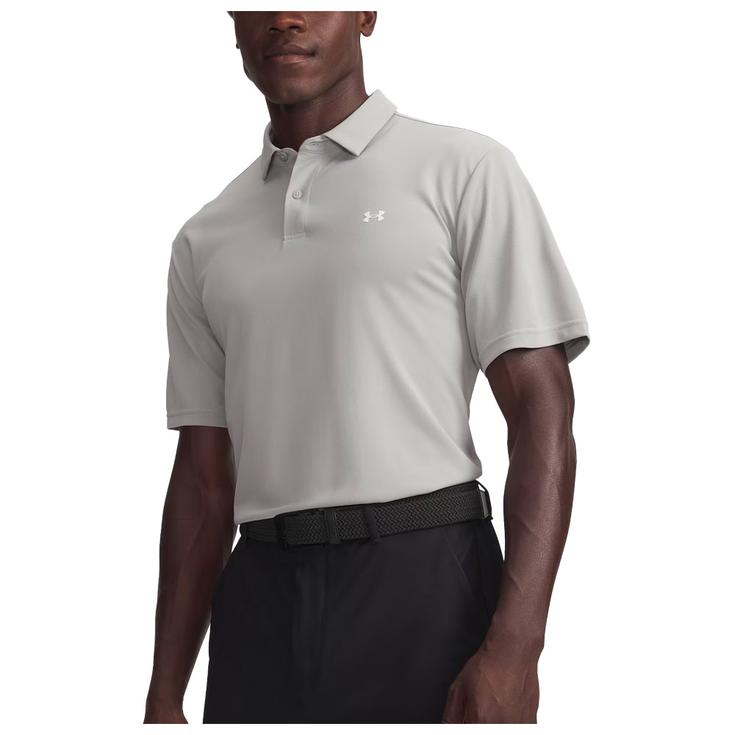 Under Armour Polohemde T2G Pique Titanium White Präsentation