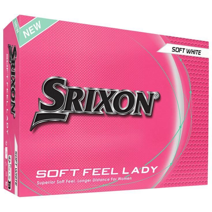 Srixon Neue Golfbälle Soft Feel Lady 9 White Präsentation