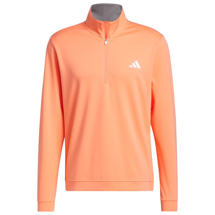 Adidas Pull Elevated 1/4 Zip Lc Coral Fusion Présentation