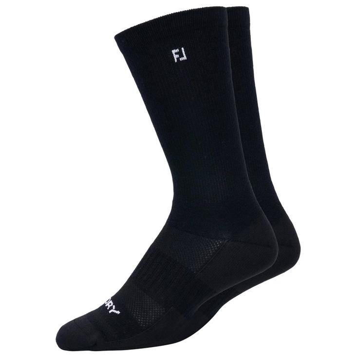 Footjoy Chaussettes Prodry Lightweight Crew Black Présentation