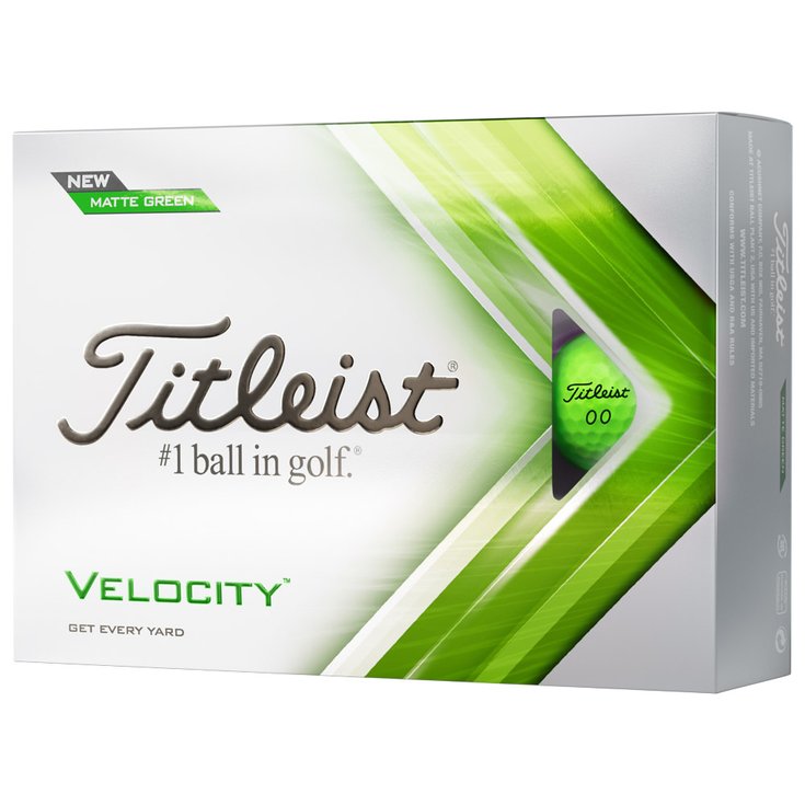 Titleist Neue Golfbälle Velocity Green 2022 Präsentation