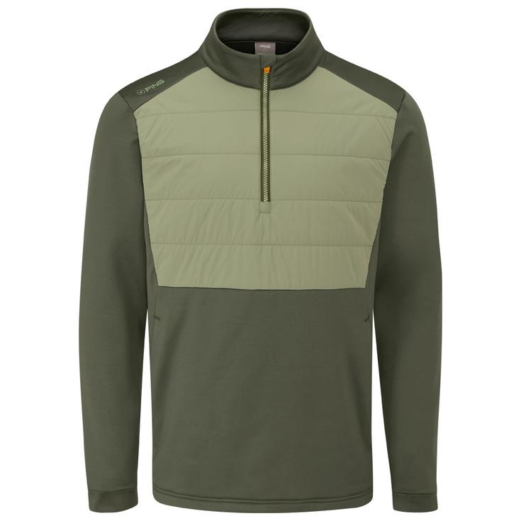 Ping Pullover Astbury Dark Olive Lichen Präsentation