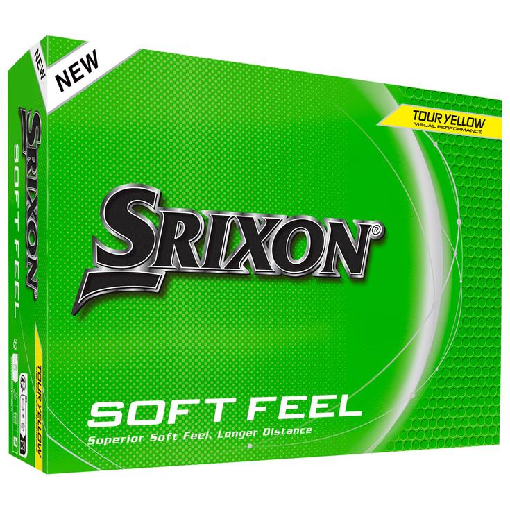 Srixon Balles neuves Soft Feel 14 Tour Yellow Présentation