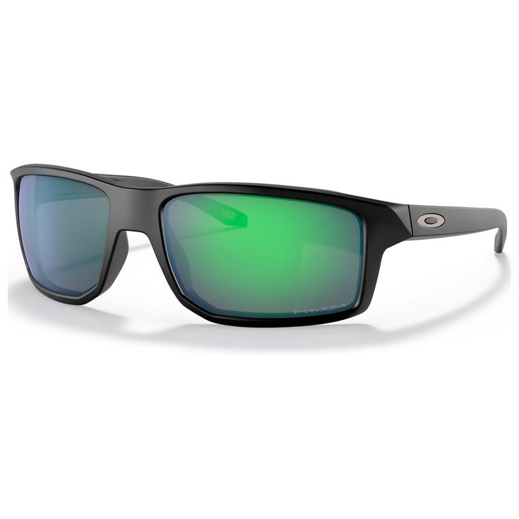 Oakley Sonnenbrille Gibston Matte Black Prizm Jade Präsentation