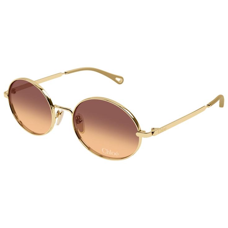 Chloé Sonnenbrille CH0326S Aly 004 Gold Präsentation