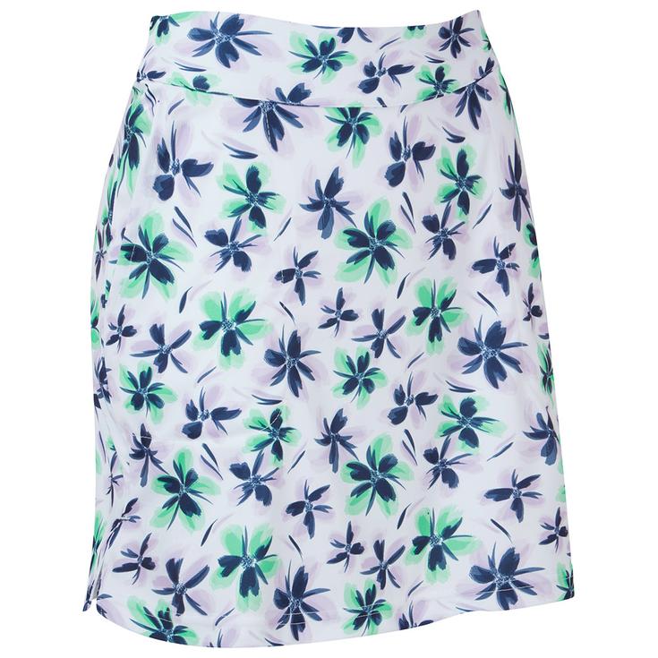 Footjoy Rock Floral Prnt Knit Lavender Mint Navy Präsentation
