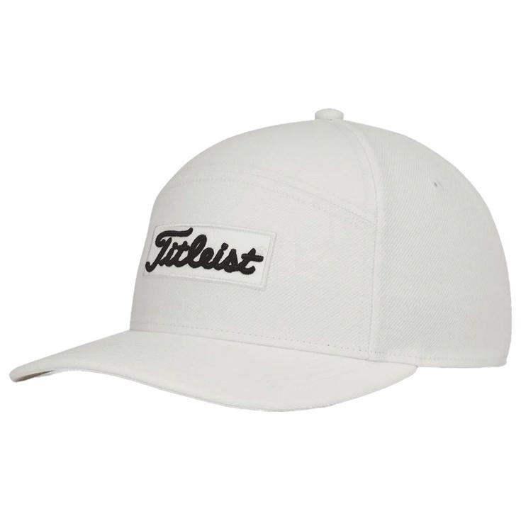 Titleist Cap Oceanside Wool White Black Präsentation