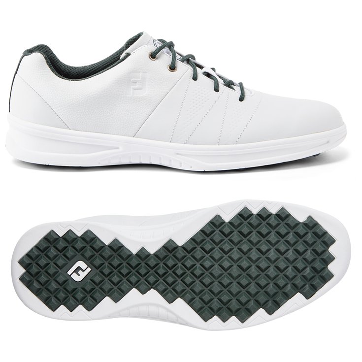 Footjoy Schuhe ohne Spikes Contour Casual White Präsentation