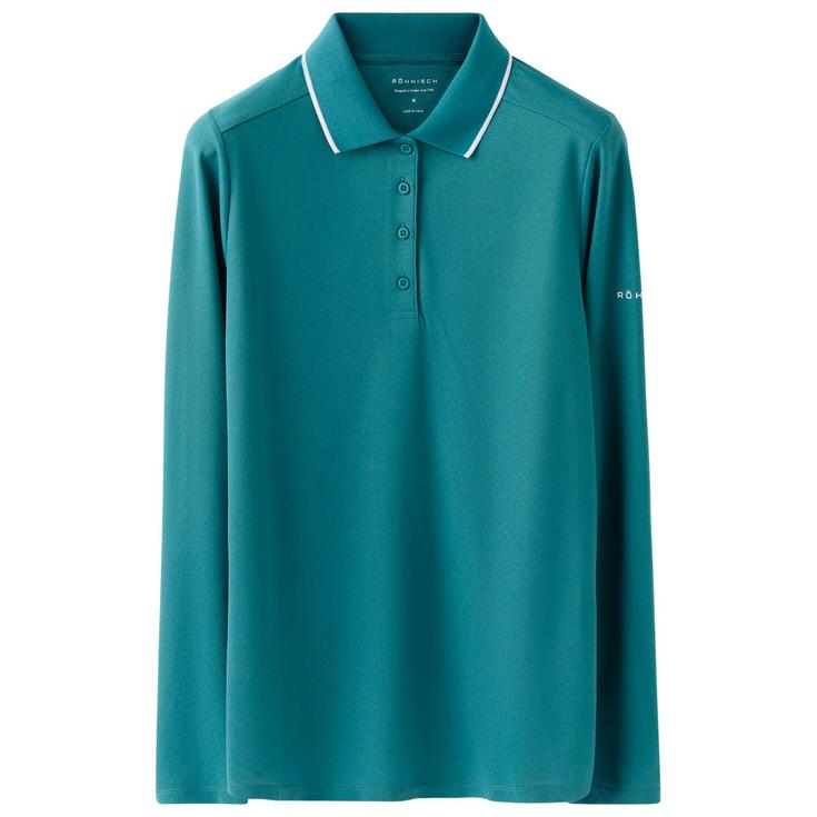 Rohnisch Polo Miriam Long Sleeve Poloshirt Hydro Présentation