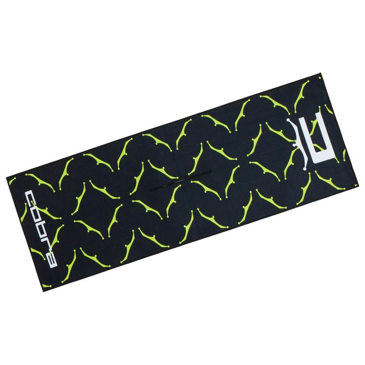 Cobra Serviette Microfiber Crown Towel Black Présentation